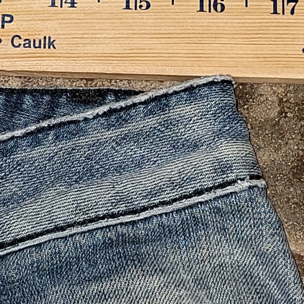 Robin Jeans Distressed Mens‎ Size 33x28 Blue B24 - Picture 10 of 11
